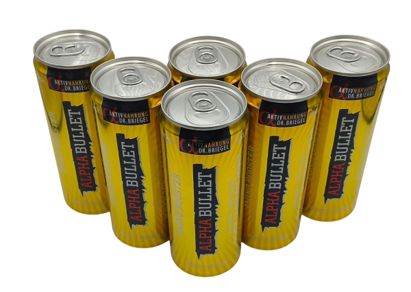 24 x 0,33l Alpha Bullet AMINO Booster | Fruity Citrus
